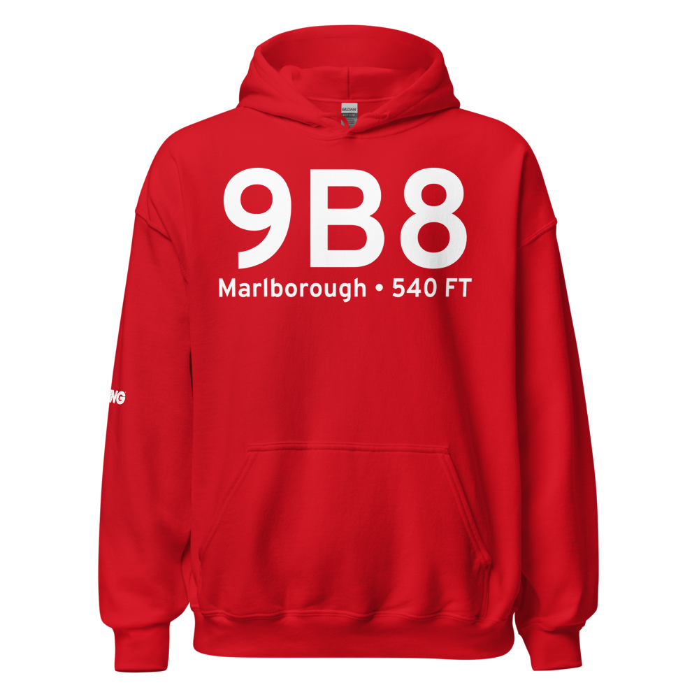Marlborough (9B8) Airport Hoodie Sweatshirt 