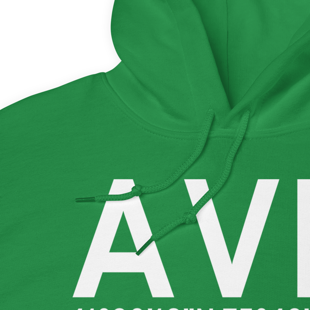 Wilkes-Barre/Scranton (KAVP) Airport Hoodie Sweatshirt 