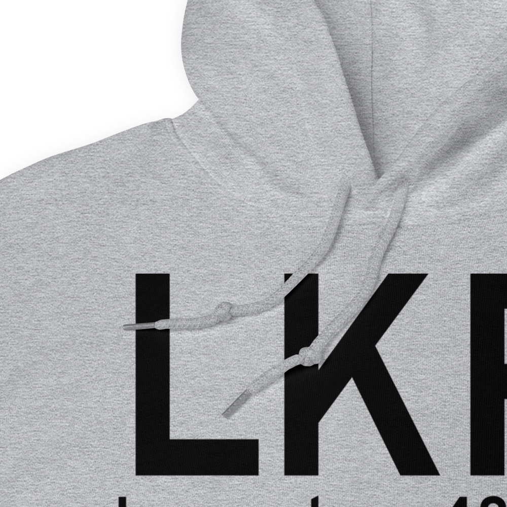 Lancaster (KLKR) Airport Hoodie Sweatshirt 