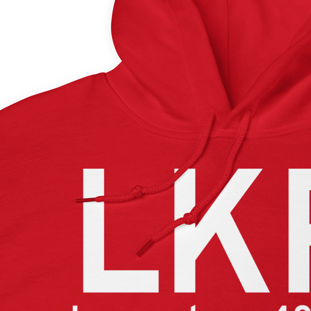 Lancaster (KLKR) Airport Hoodie Sweatshirt 