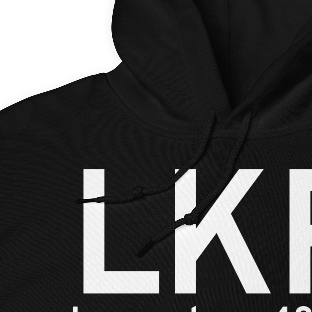 Lancaster (KLKR) Airport Hoodie Sweatshirt 