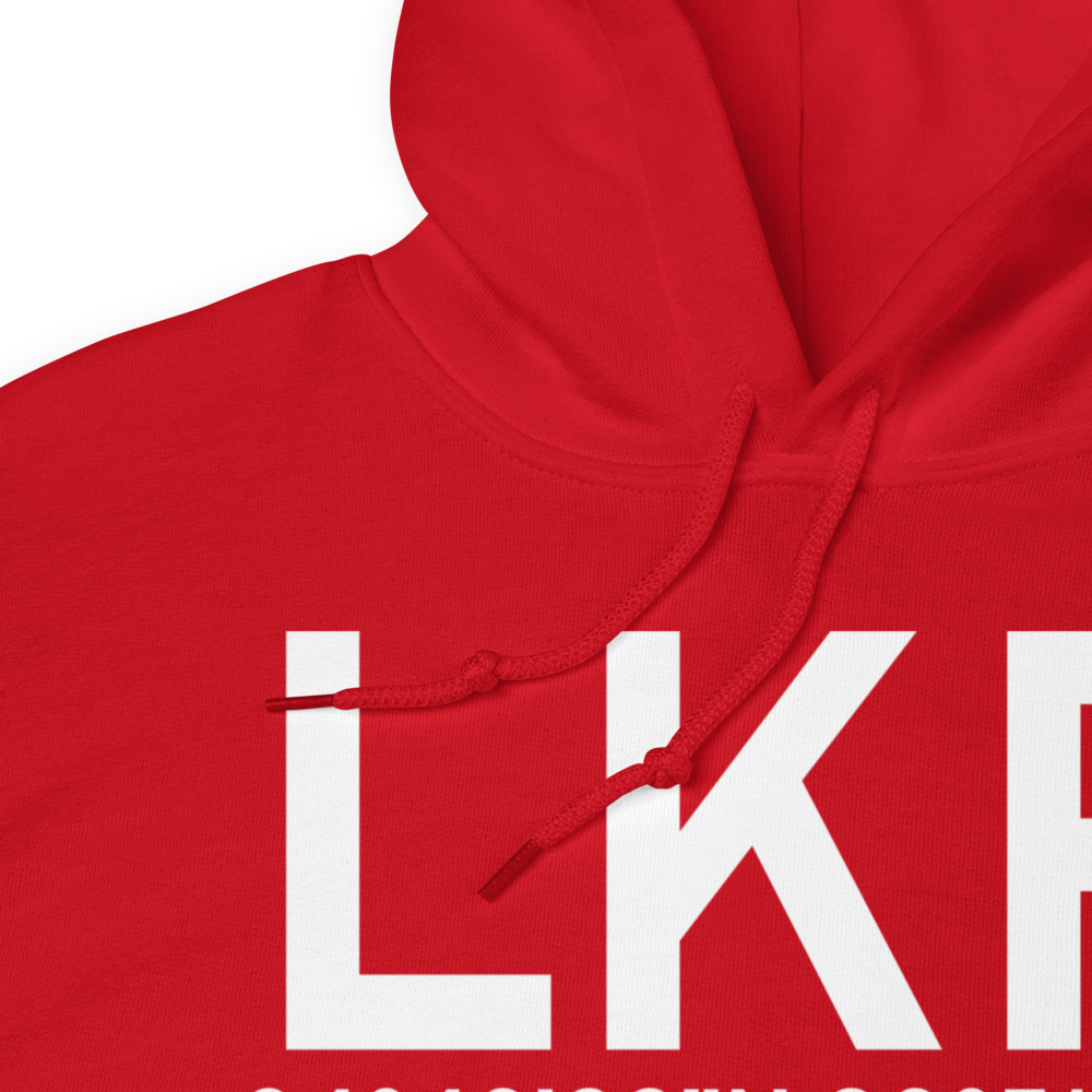 Lancaster (KLKR) Airport Hoodie Sweatshirt 