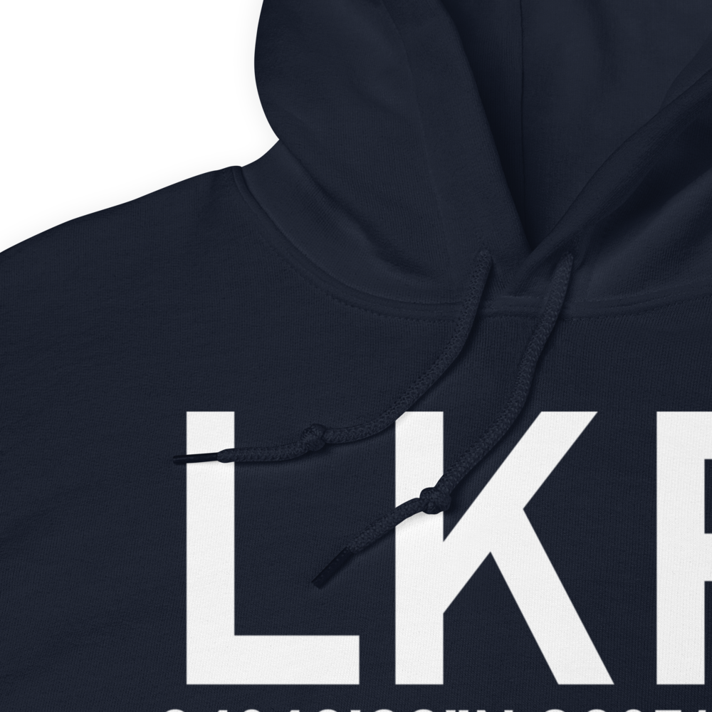 Lancaster (KLKR) Airport Hoodie Sweatshirt 