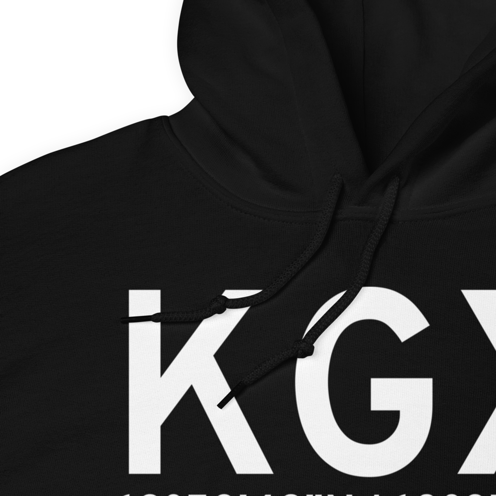 Grayling (KGX) Airport Hoodie Sweatshirt 