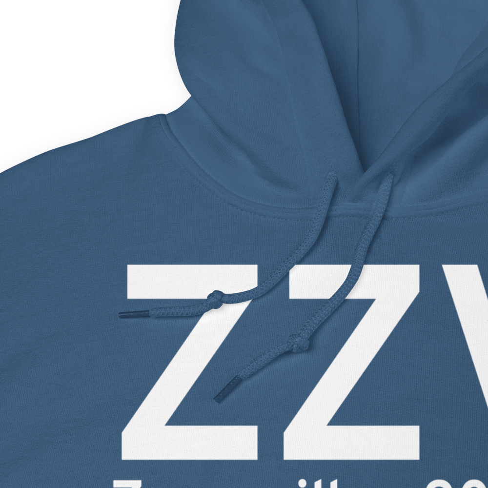 Zanesville (KZZV) Airport Hoodie Sweatshirt 