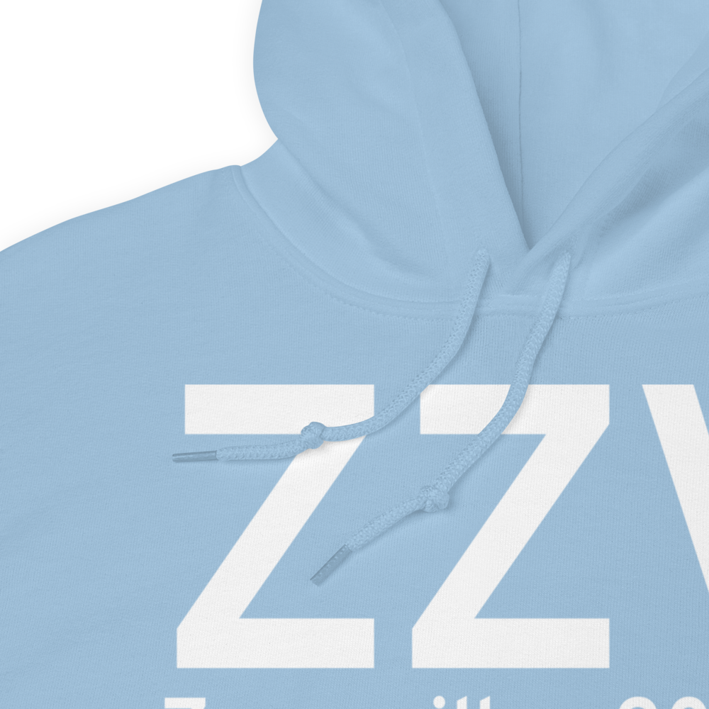 Zanesville (KZZV) Airport Hoodie Sweatshirt 