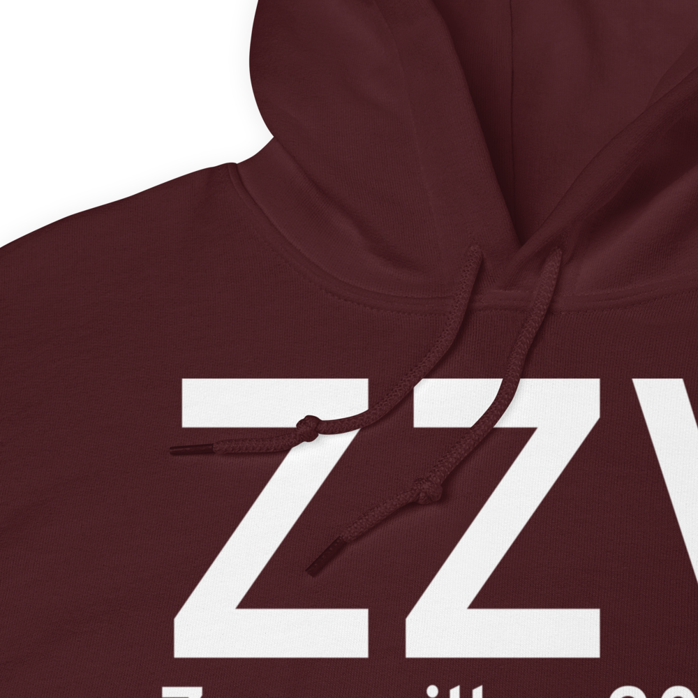 Zanesville (KZZV) Airport Hoodie Sweatshirt 