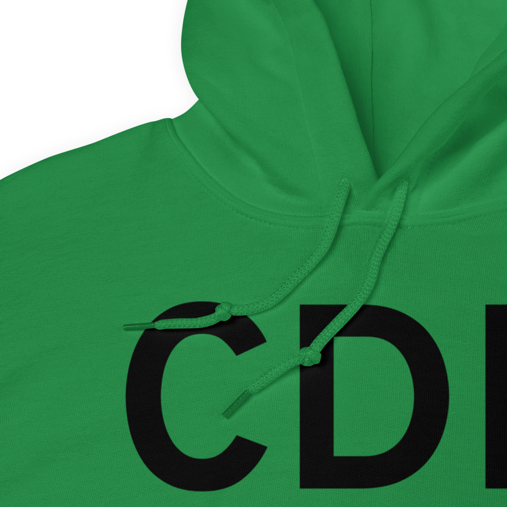Cape Decision (CDE) Airport Hoodie Sweatshirt 