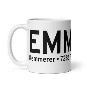 Kemmerer (KEMM) Airport Mug
