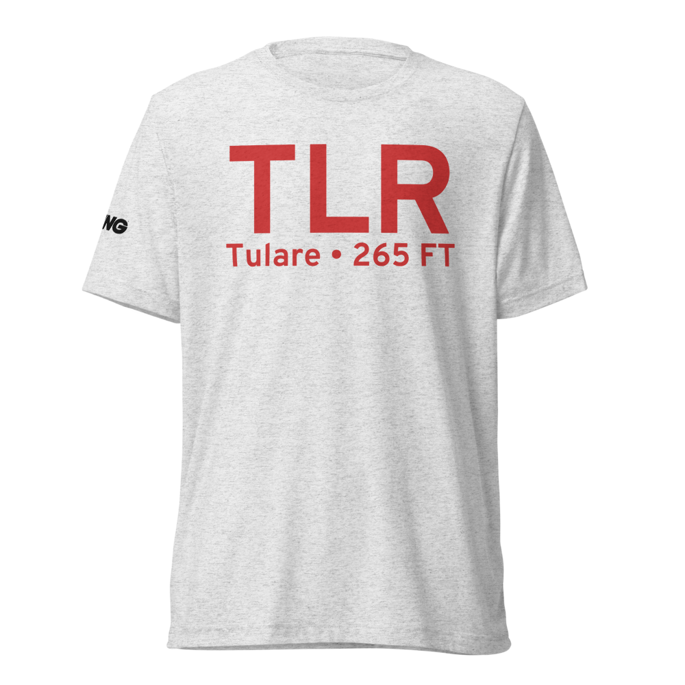 Tulare (KTLR) Airport Tri-blend T-Shirt 