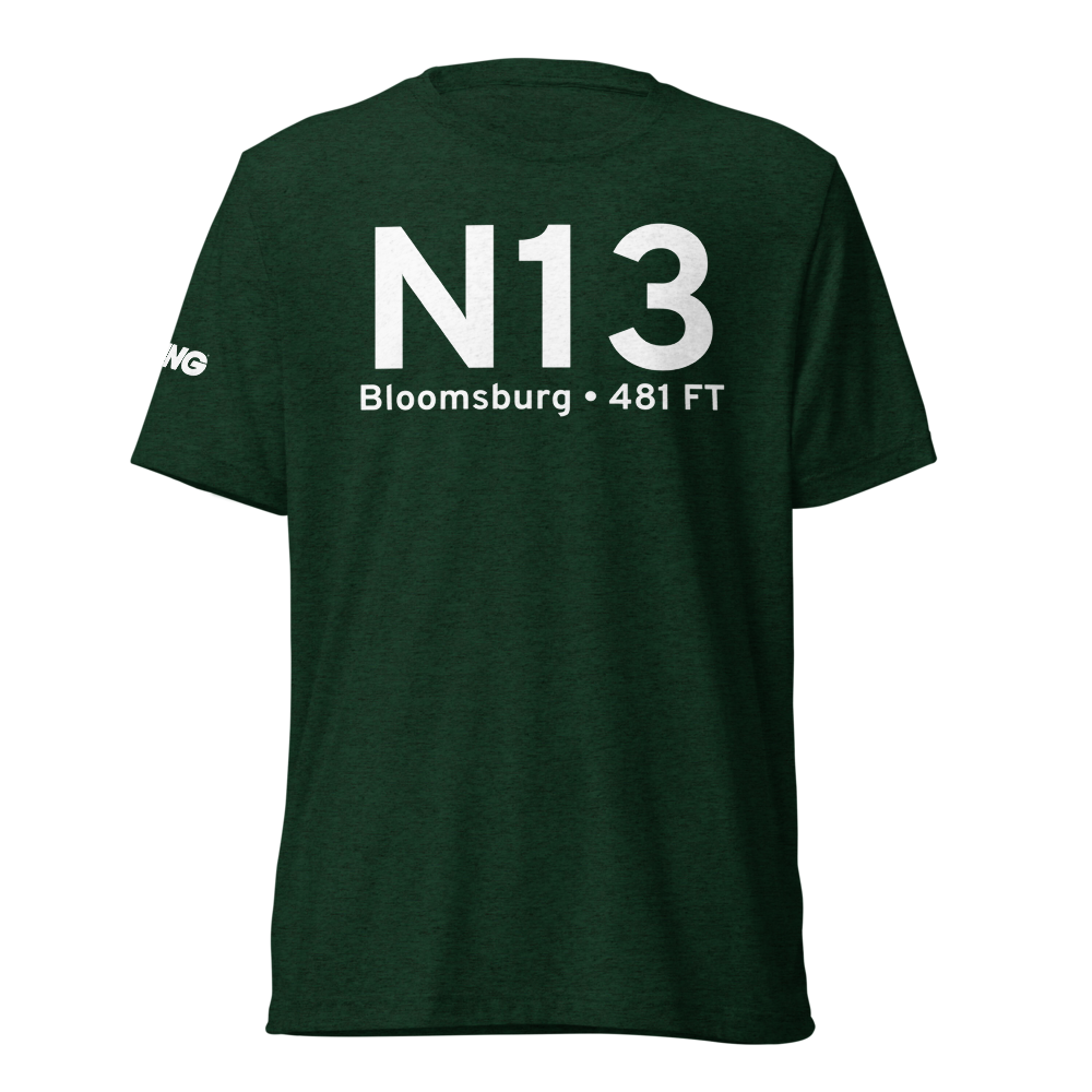 Bloomsburg (KN13) Airport Tri-blend T-Shirt 