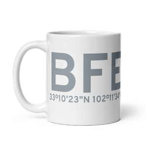 Brownfield (KBFE) Airport Mug
