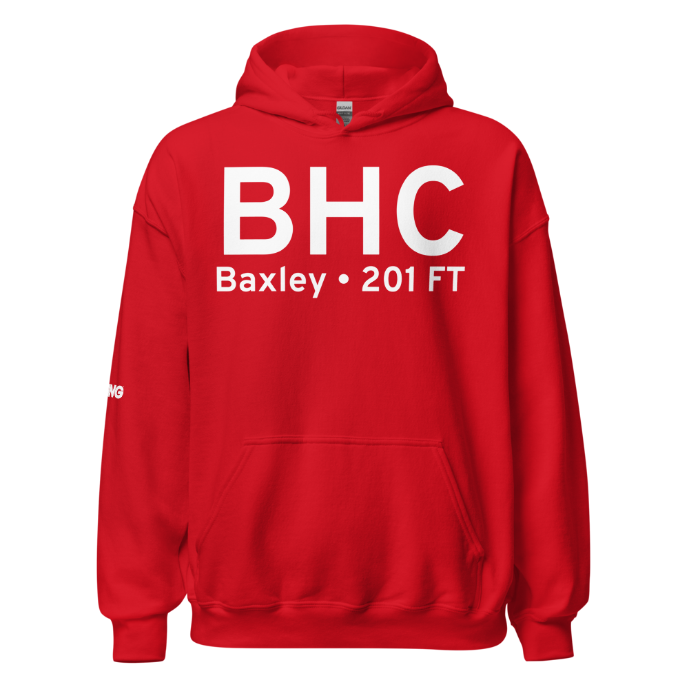 Baxley (KBHC) Airport Hoodie Sweatshirt 