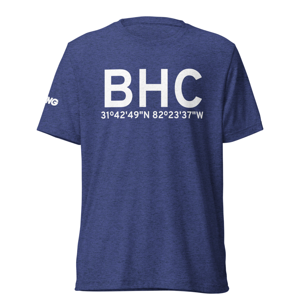 Baxley (KBHC) Airport Tri-blend T-Shirt 