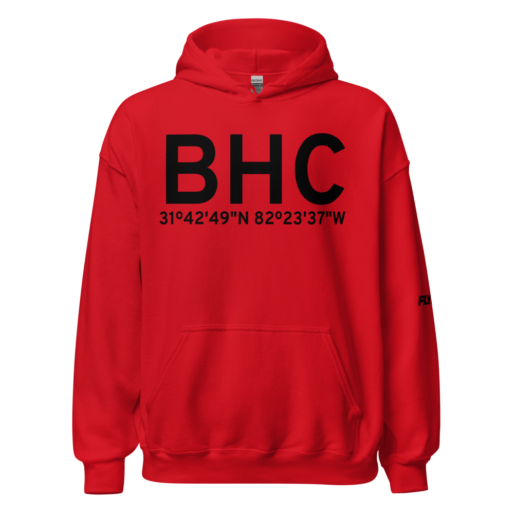 Baxley (KBHC) Airport Hoodie Sweatshirt 