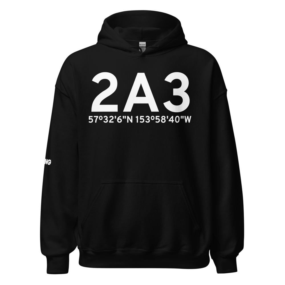 Larsen Bay (PALB) Airport Hoodie Sweatshirt 