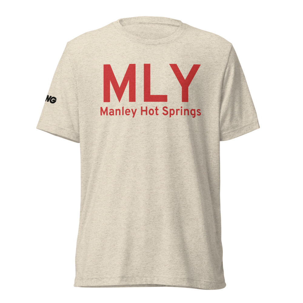 Manley Hot Springs (PAML) Airport Tri-blend T-Shirt 