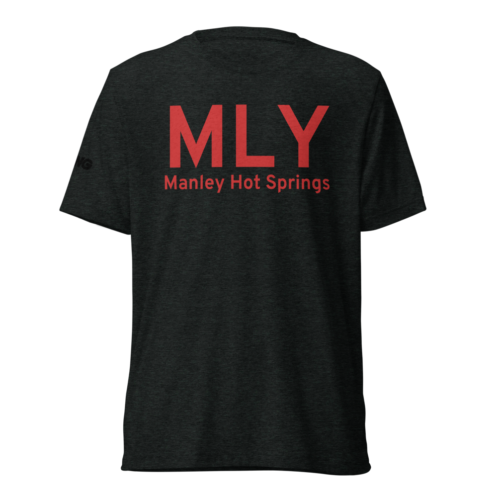 Manley Hot Springs (PAML) Airport Tri-blend T-Shirt 
