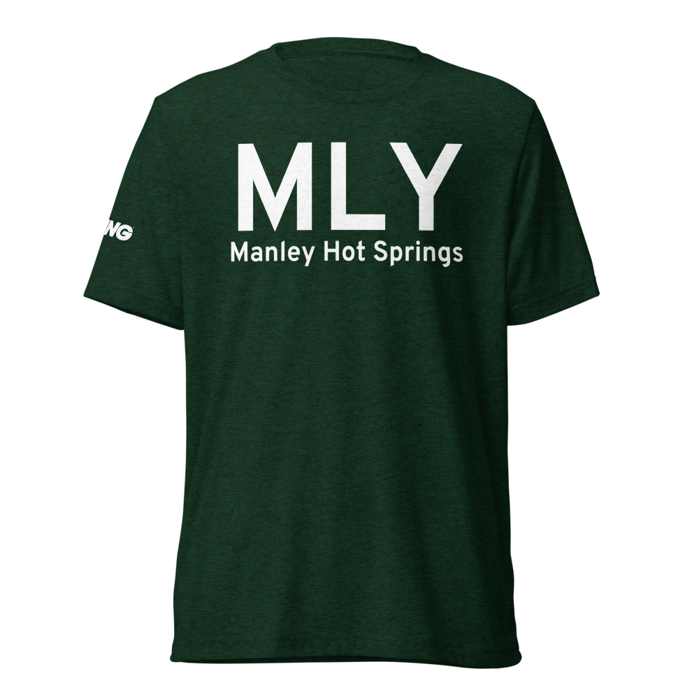 Manley Hot Springs (PAML) Airport Tri-blend T-Shirt 