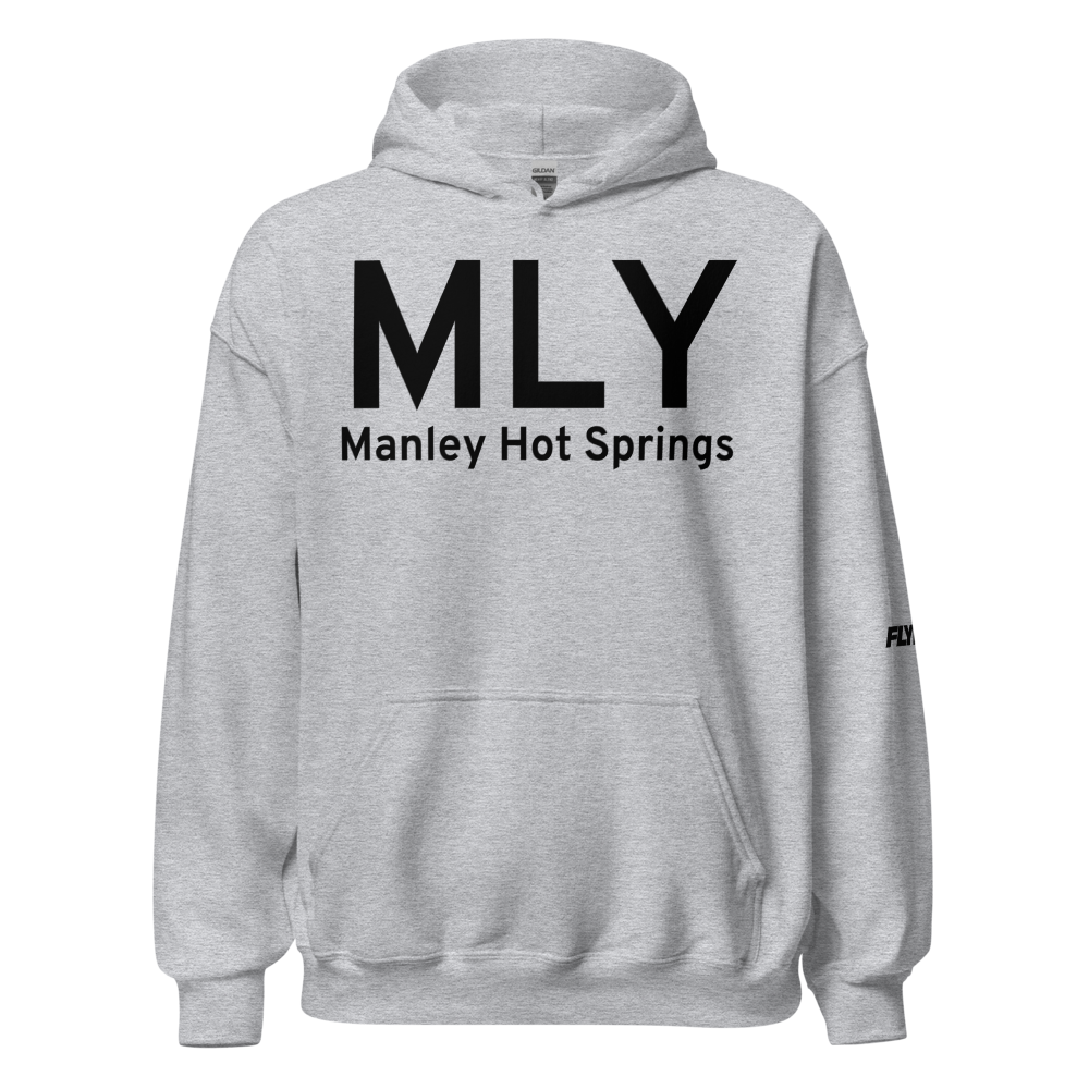 Manley Hot Springs (PAML) Airport Hoodie Sweatshirt 