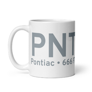 Pontiac (KPNT) Airport Mug