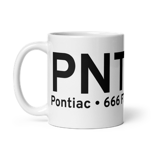 Pontiac (KPNT) Airport Mug