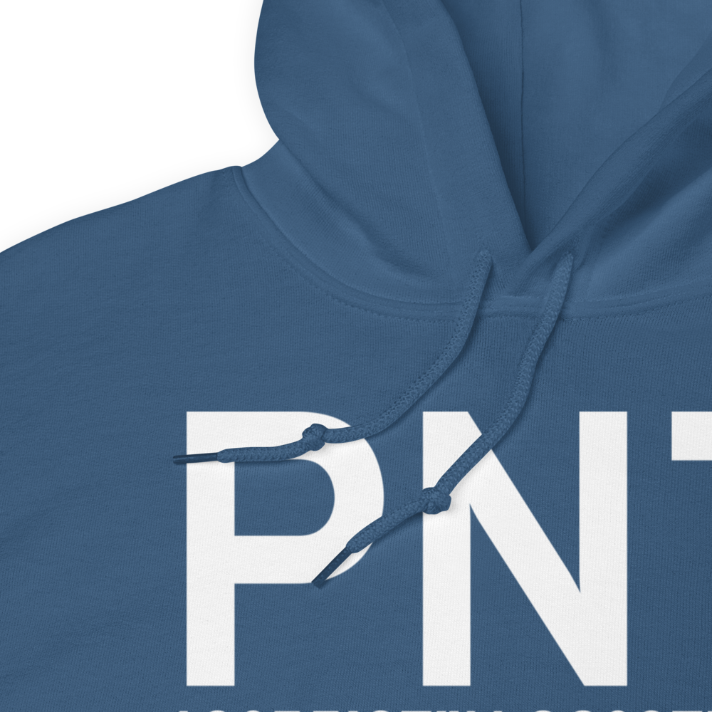Pontiac (KPNT) Airport Hoodie Sweatshirt 