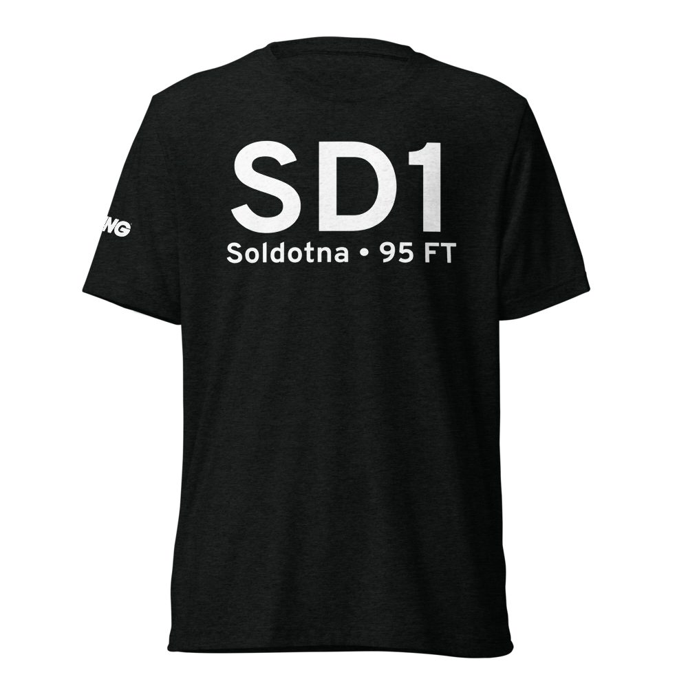 Soldotna (SD1) Airport Tri-blend T-Shirt 