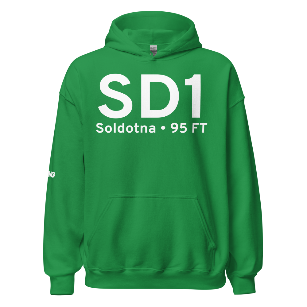 Soldotna (SD1) Airport Hoodie Sweatshirt 