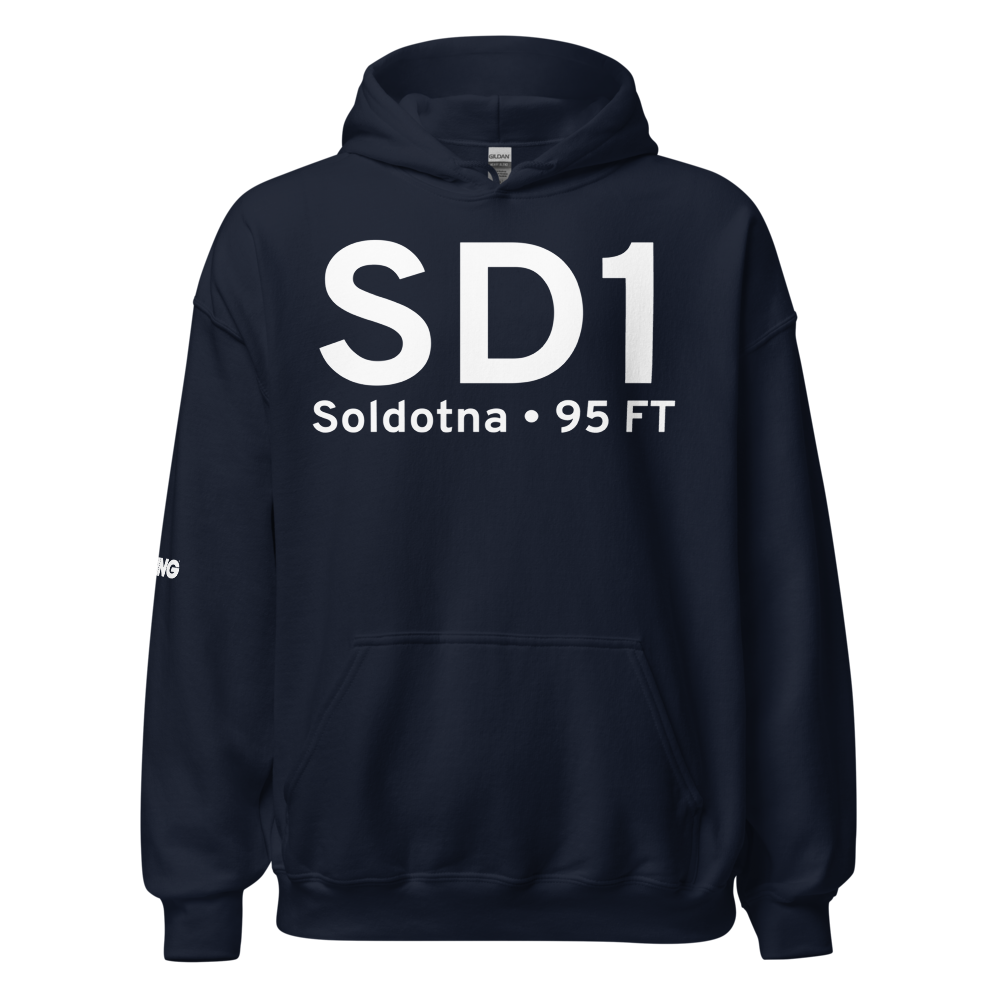 Soldotna (SD1) Airport Hoodie Sweatshirt 