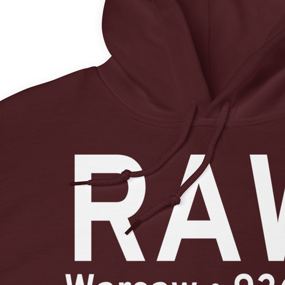 Warsaw (KRAW) Airport Hoodie Sweatshirt 