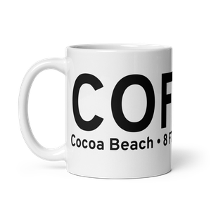 Cocoa Beach (KCOF) Airport Mug