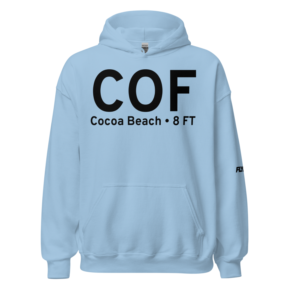 Cocoa Beach (KCOF) Airport Hoodie Sweatshirt 