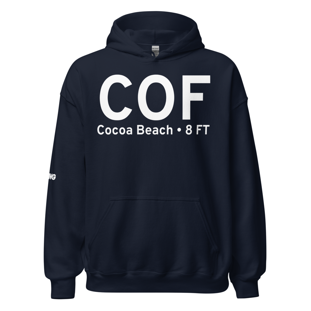 Cocoa Beach (KCOF) Airport Hoodie Sweatshirt 