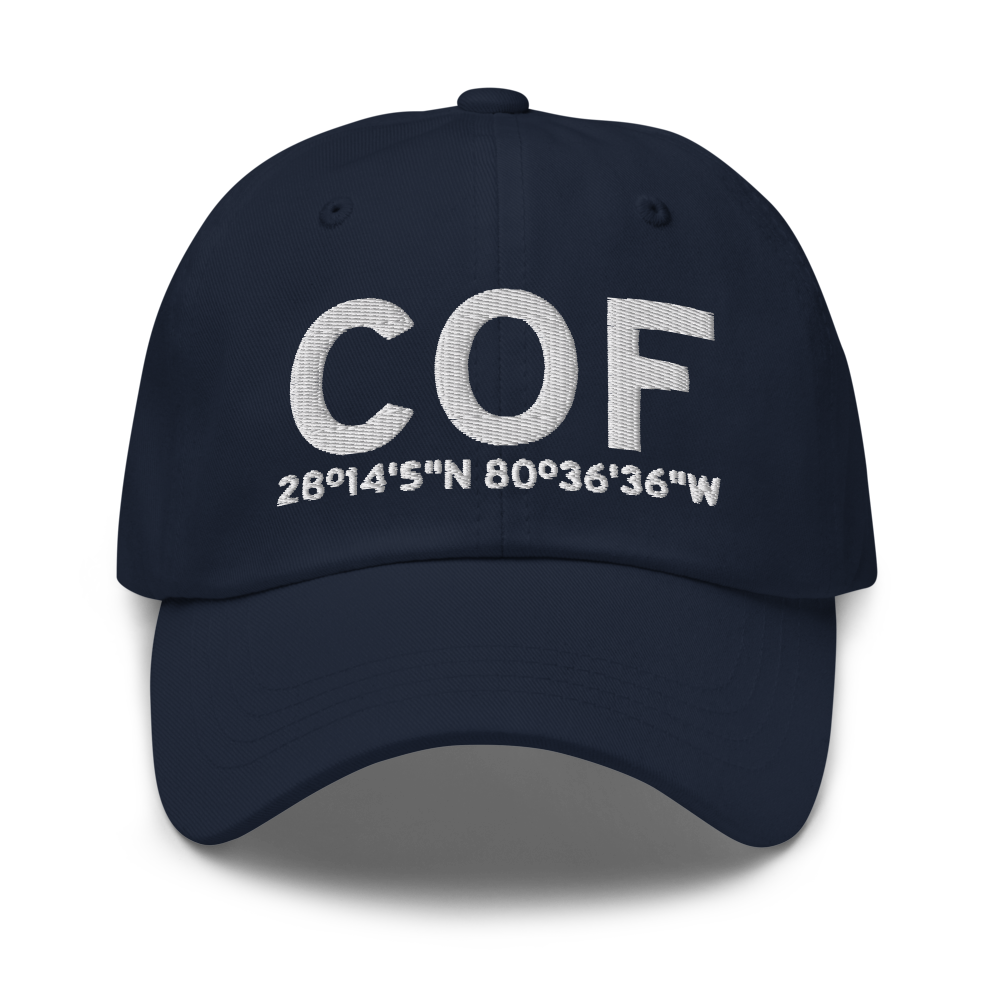 Cocoa Beach (KCOF) Airport Hat 