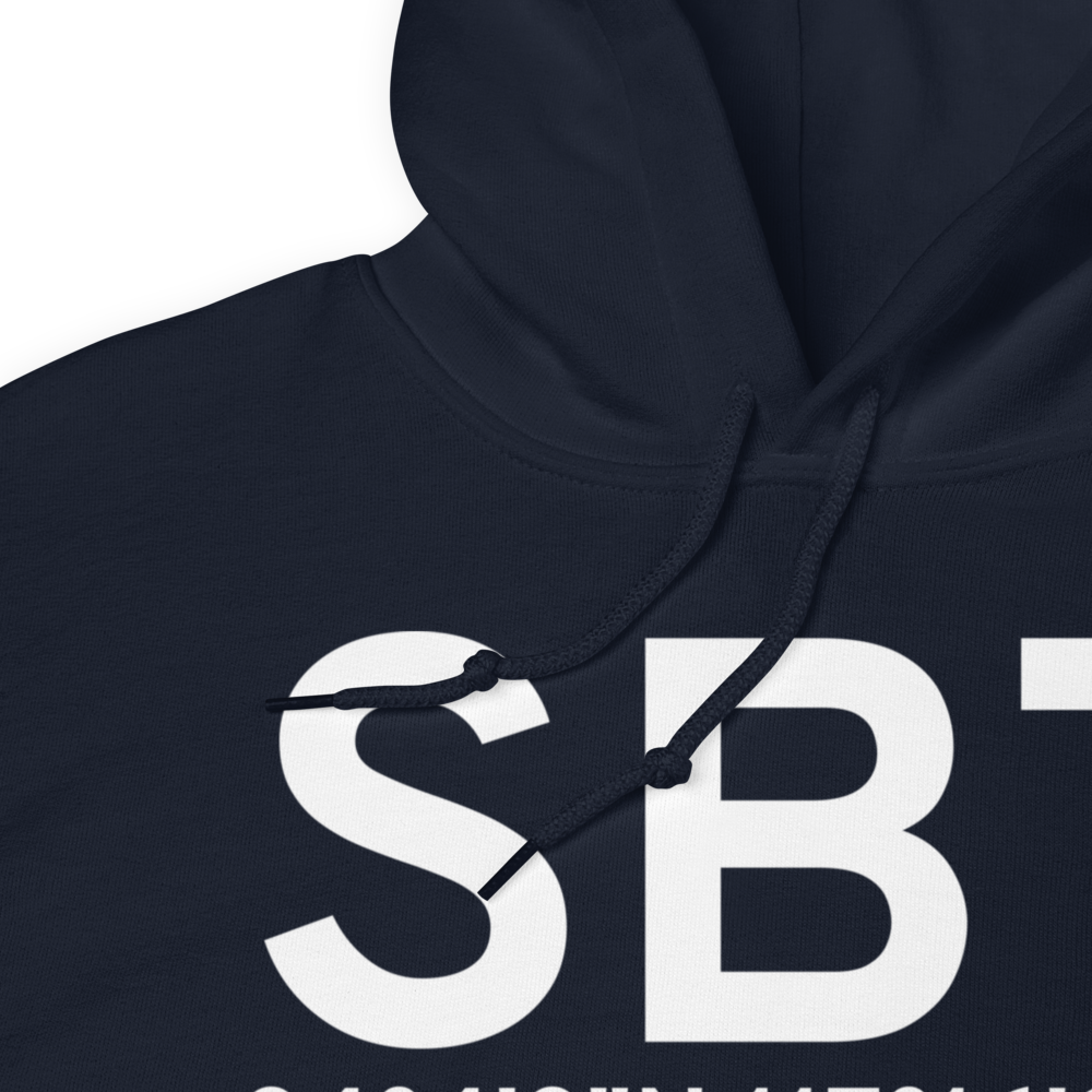 San Bernardino (SBT) Airport Hoodie Sweatshirt 