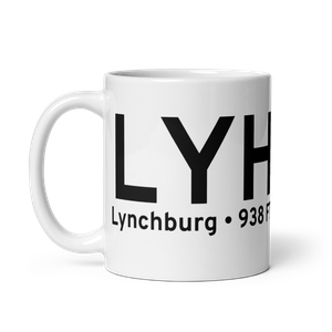 Lynchburg (KLYH) Airport Mug