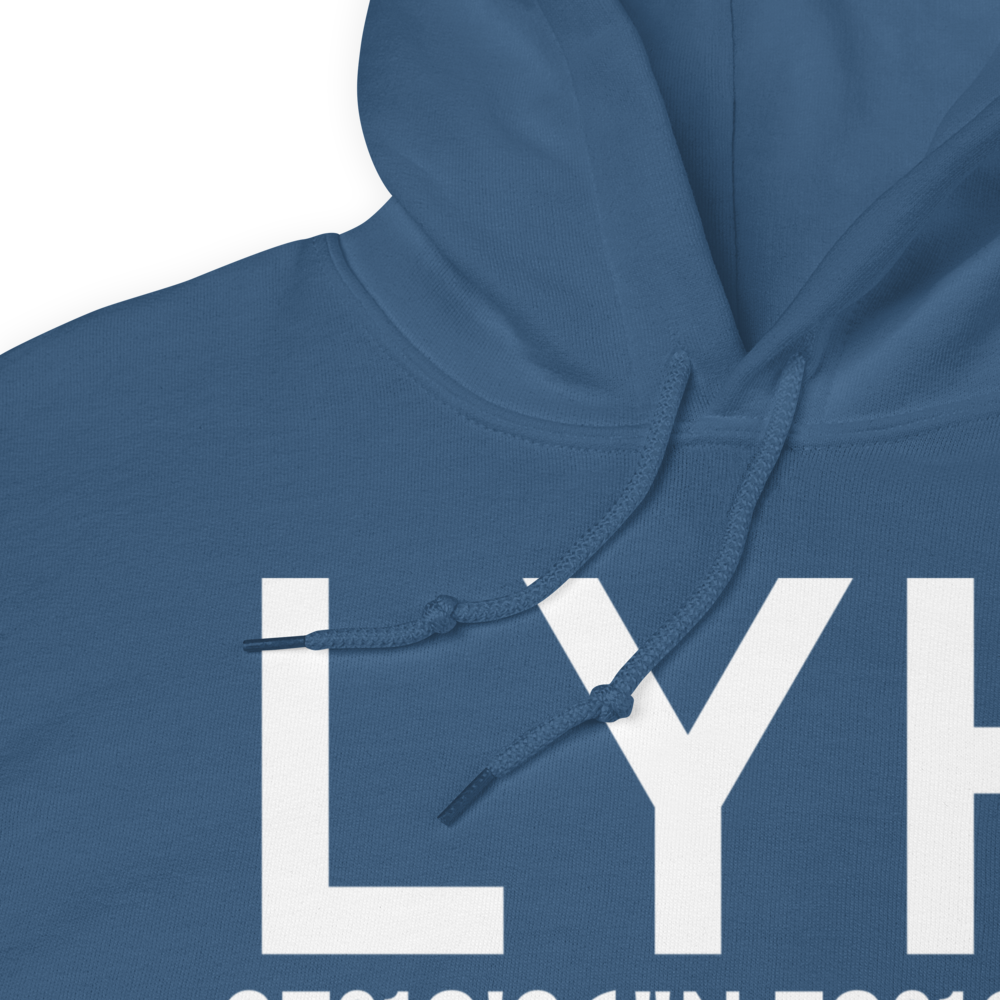 Lynchburg (KLYH) Airport Hoodie Sweatshirt 