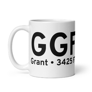 Grant (KGGF) Airport Mug