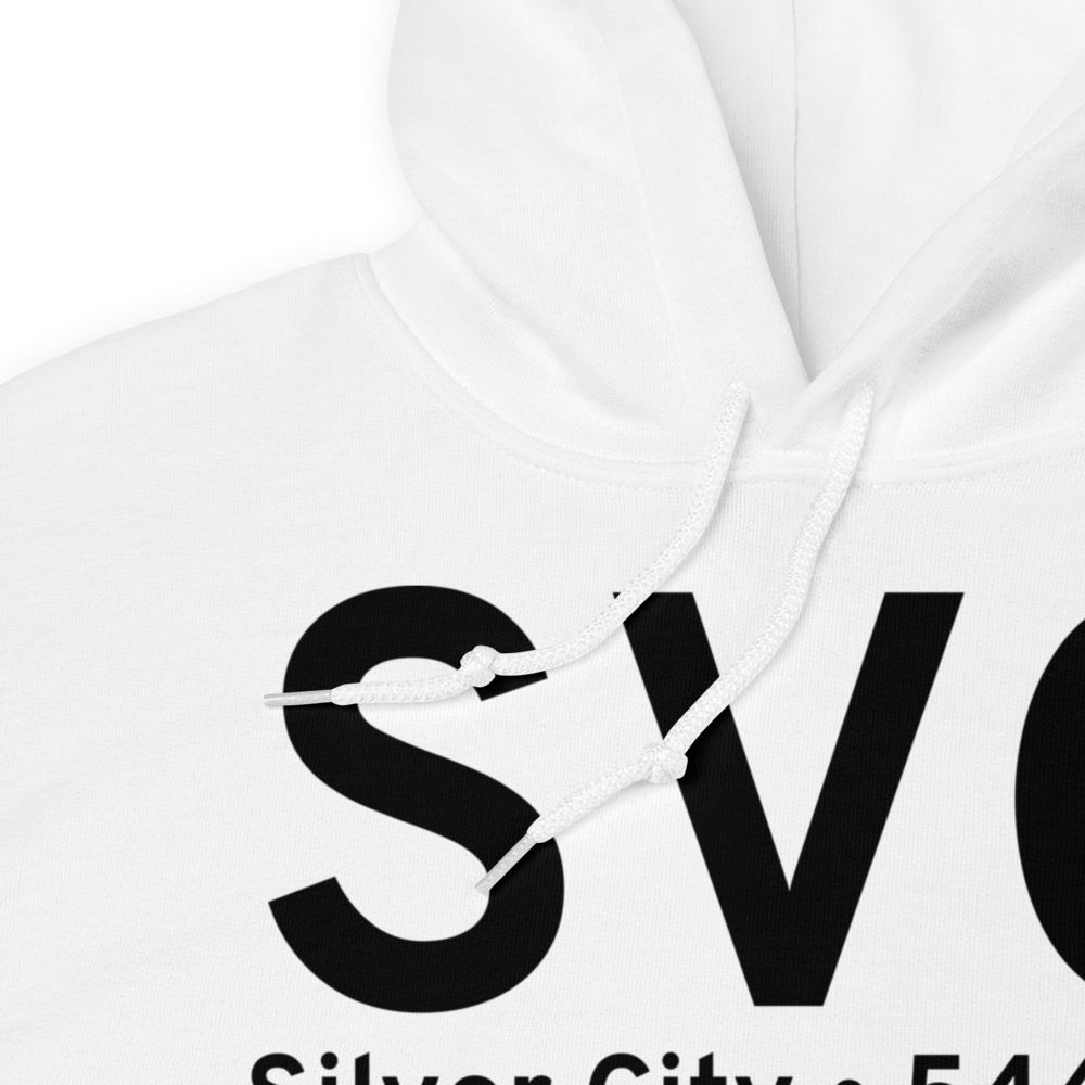 Silver City (KSVC) Airport Hoodie Sweatshirt 
