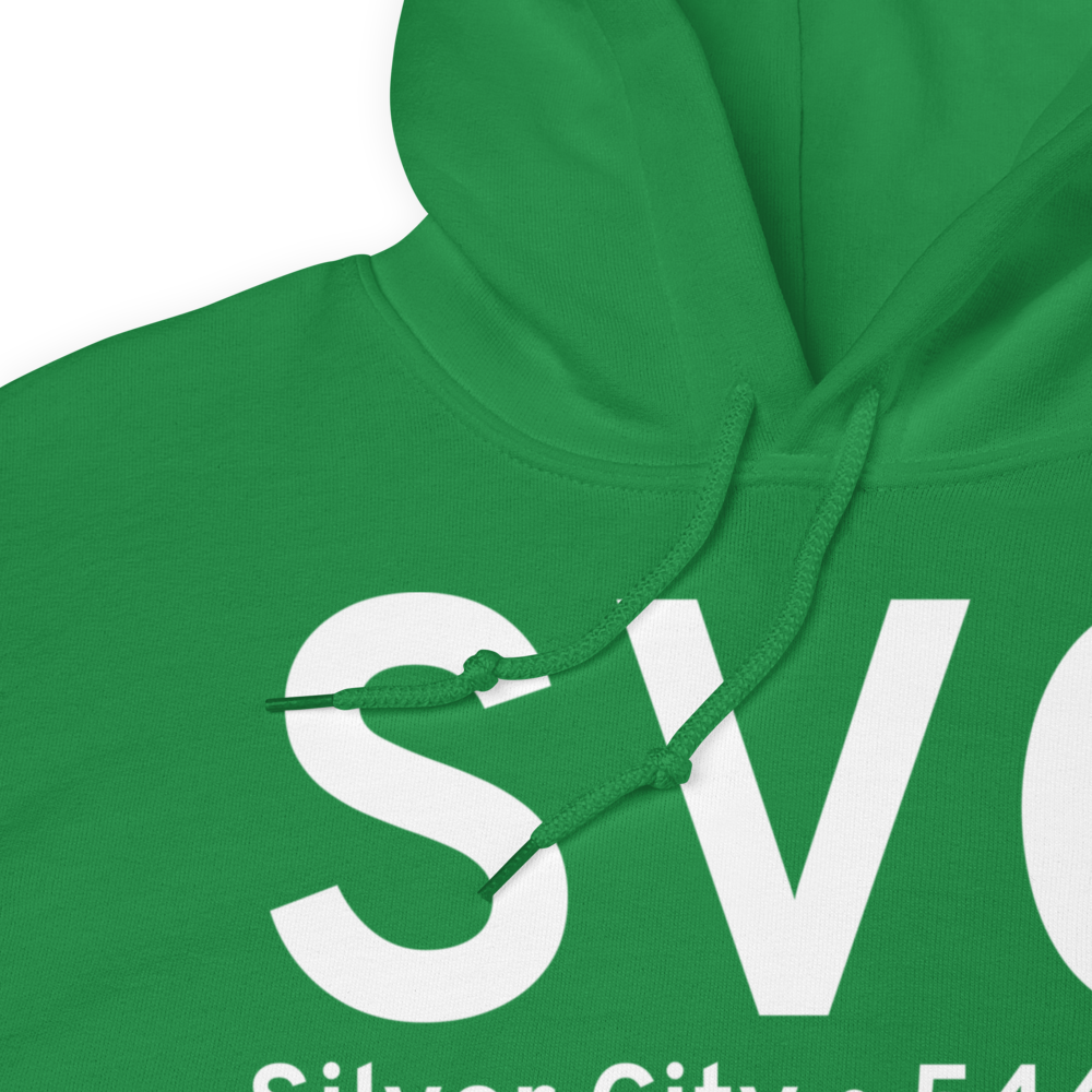 Silver City (KSVC) Airport Hoodie Sweatshirt 