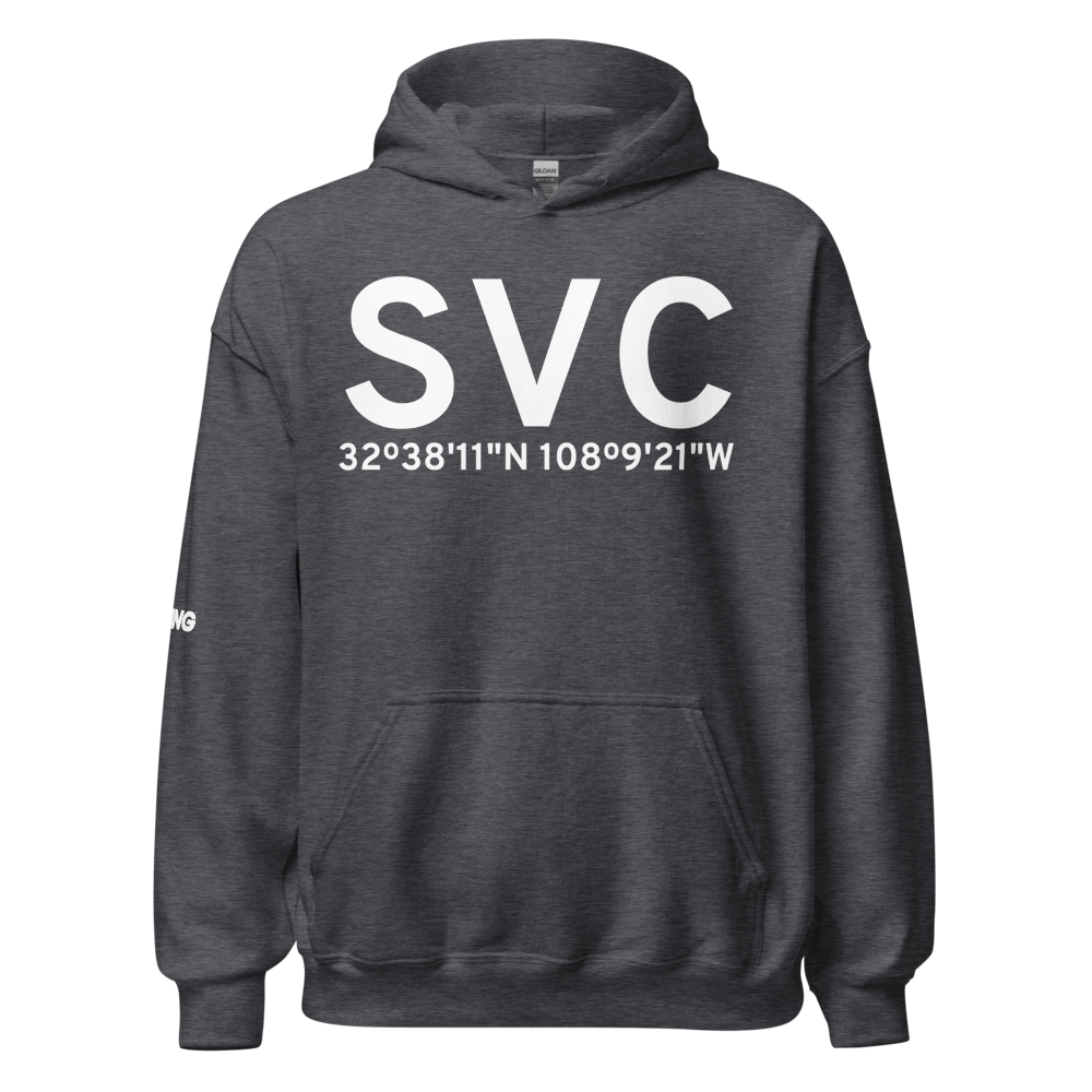 Silver City (KSVC) Airport Hoodie Sweatshirt 