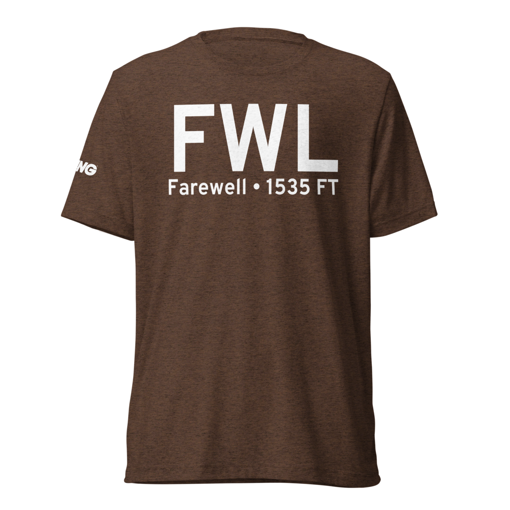 Farewell (PAFW) Airport Tri-blend T-Shirt 