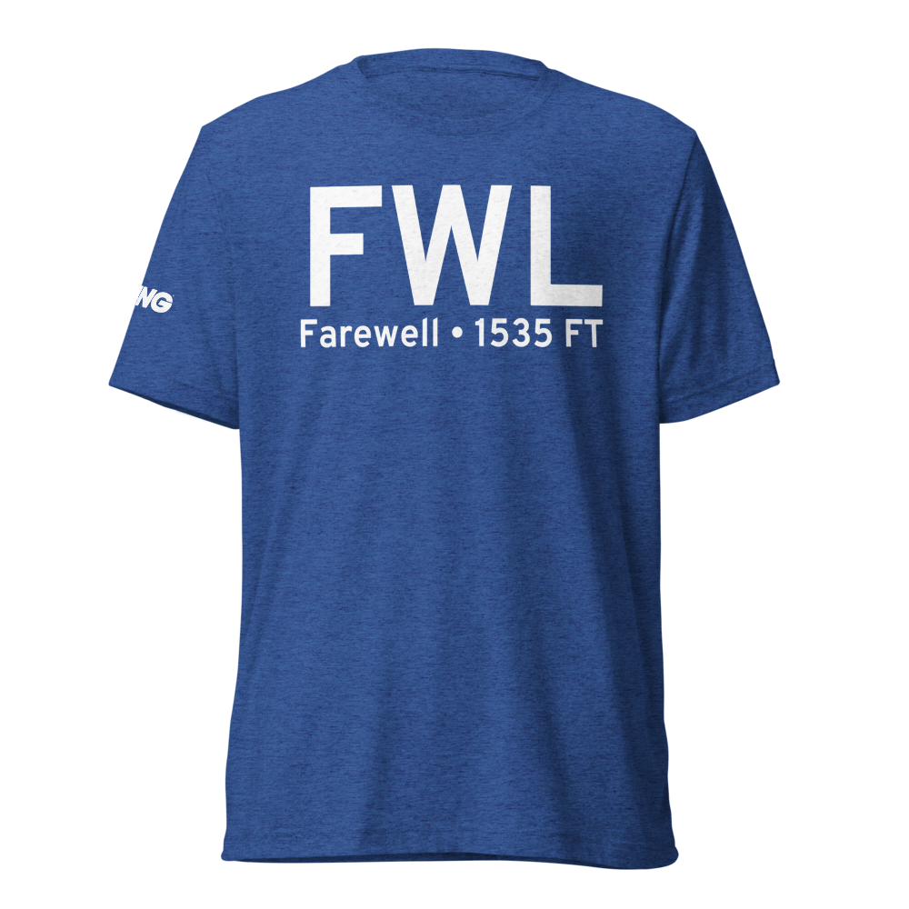 Farewell (PAFW) Airport Tri-blend T-Shirt 