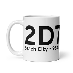 Beach City (2D7) Airport Mug