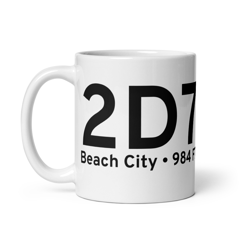 Beach City (2D7) Airport Mug 