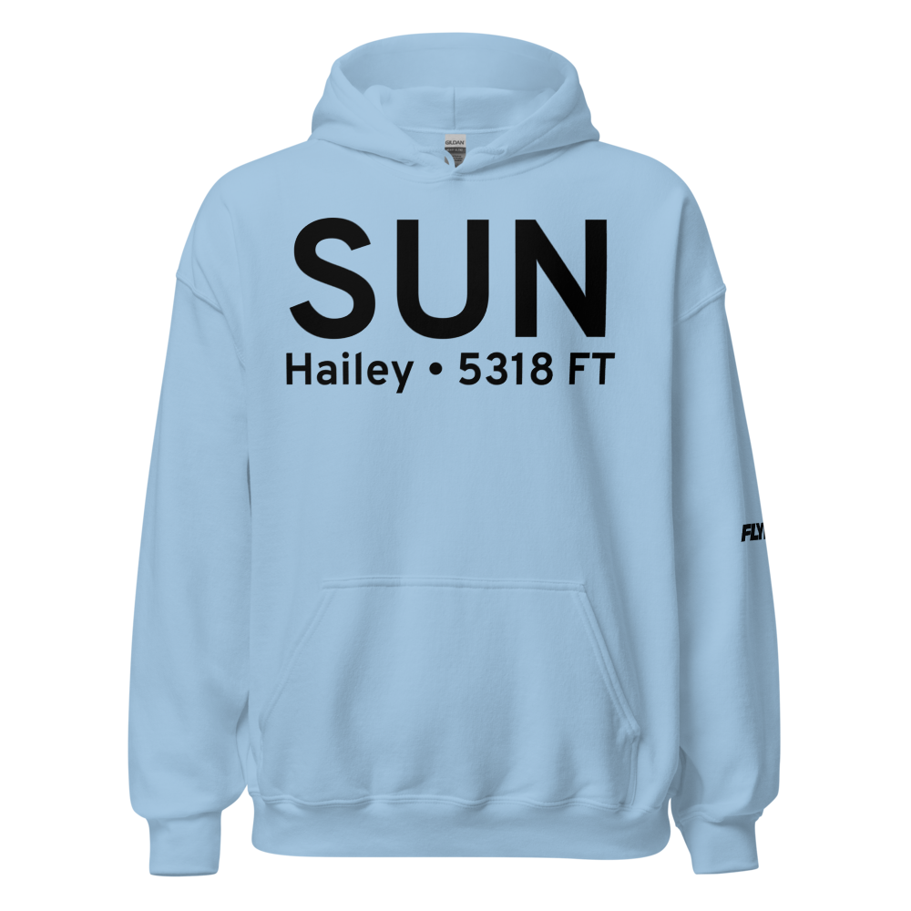 Hailey (KSUN) Airport Hoodie Sweatshirt 