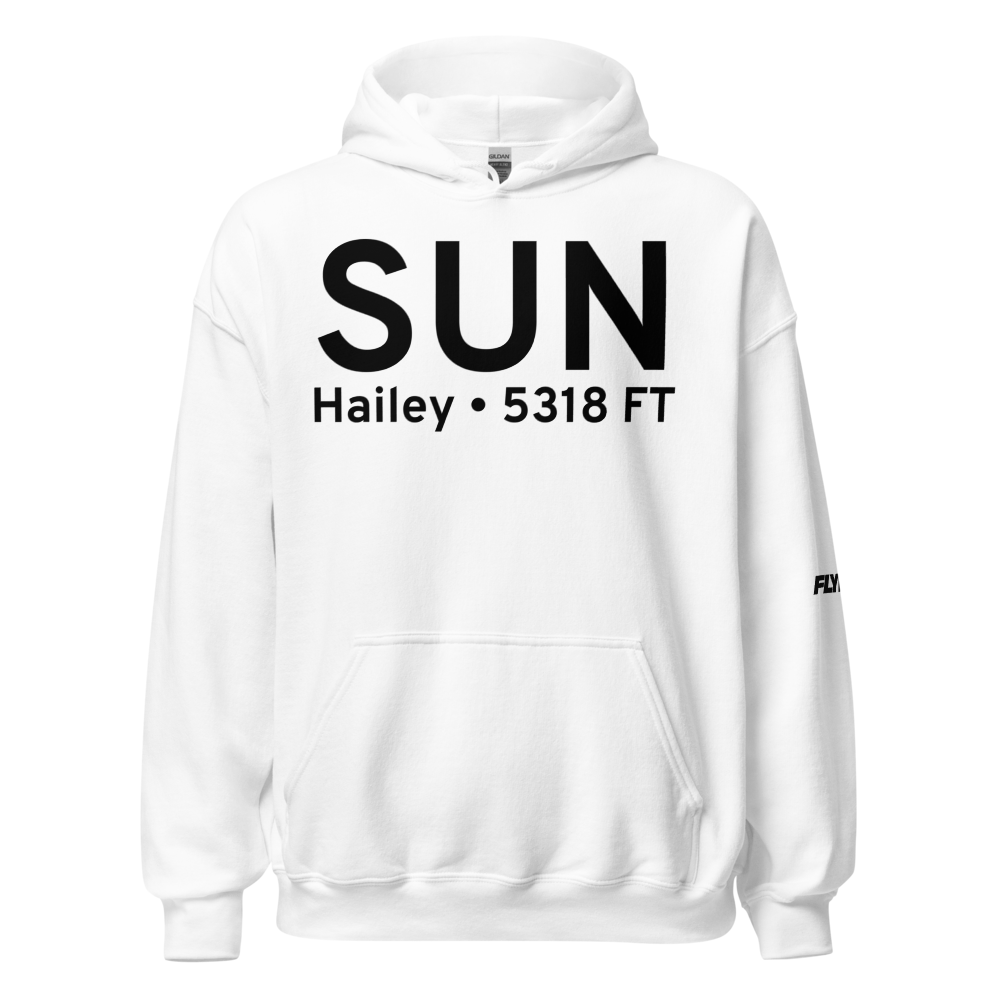 Hailey (KSUN) Airport Hoodie Sweatshirt 
