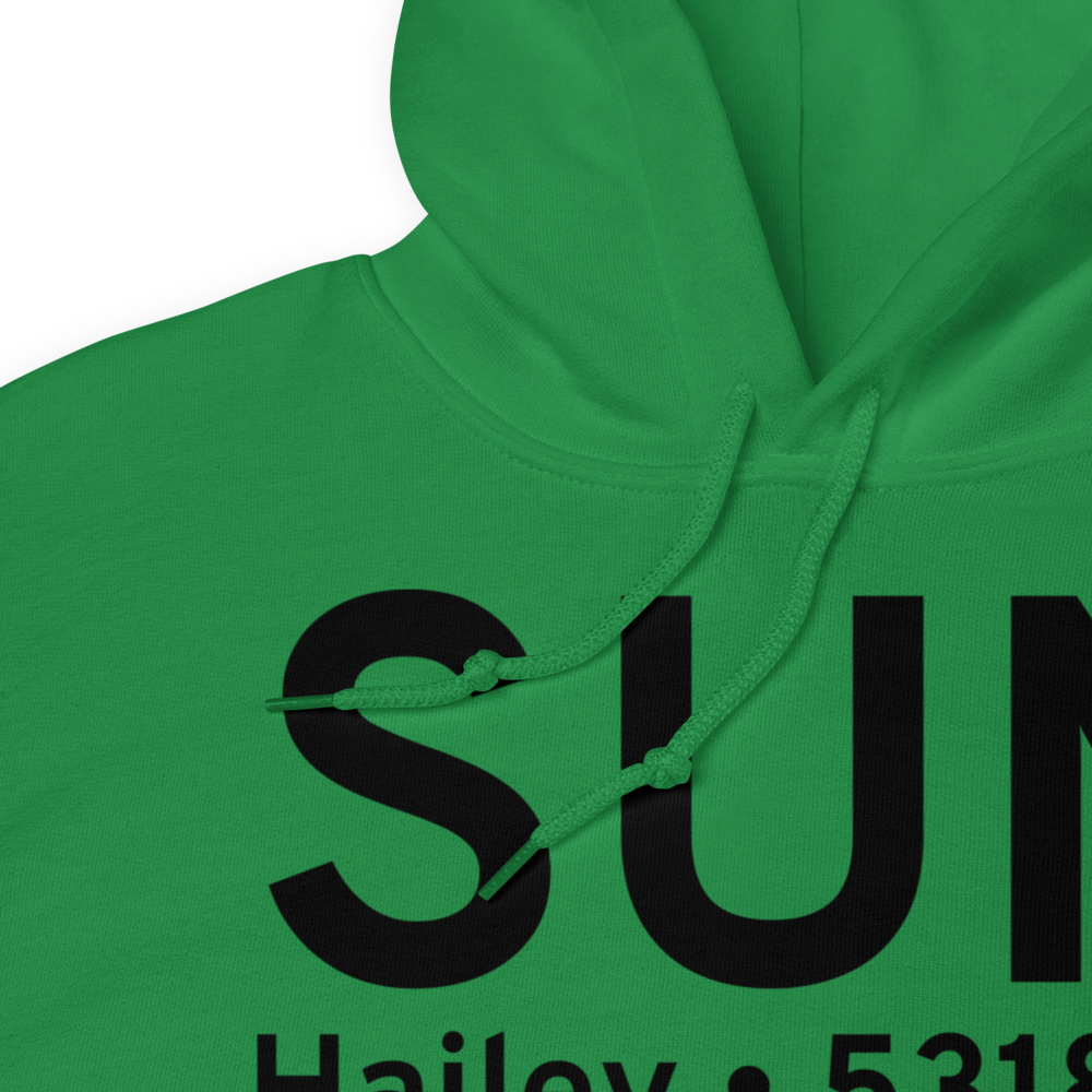 Hailey (KSUN) Airport Hoodie Sweatshirt 
