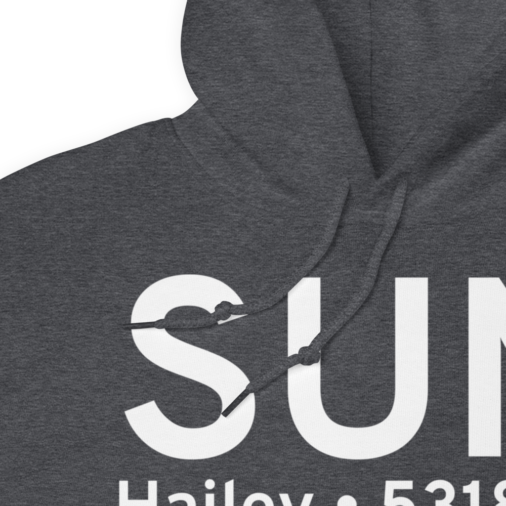 Hailey (KSUN) Airport Hoodie Sweatshirt 